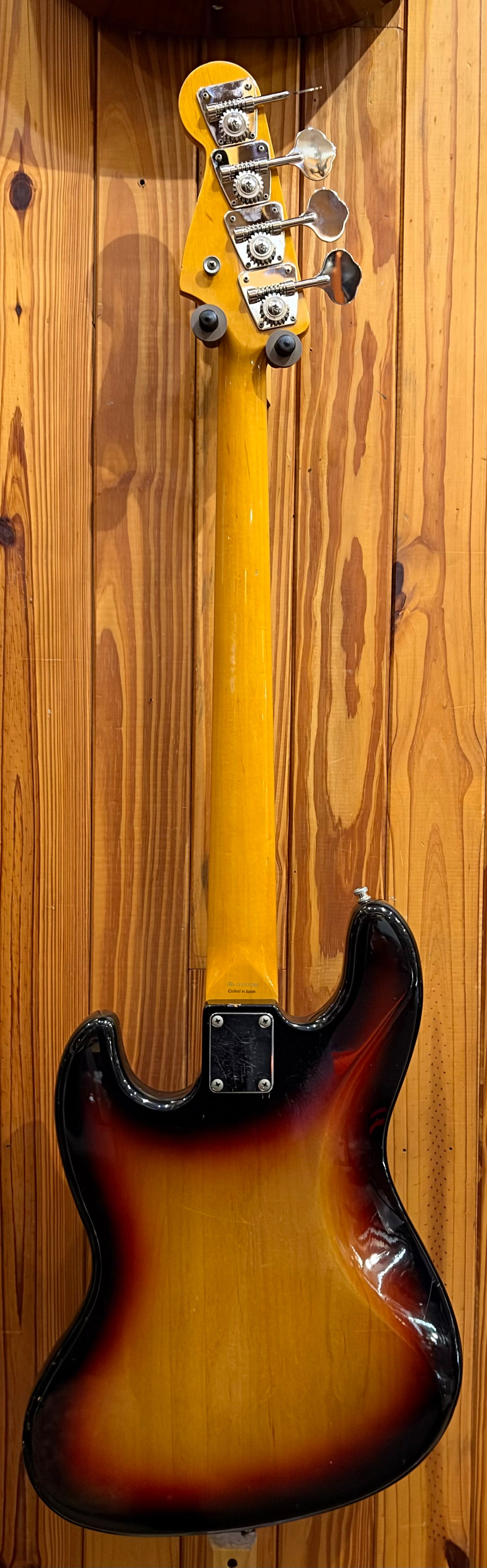 Fender Crafted in Japan '62 Jazz Bass - Fretless Mod - 3-Tone Sunburst - Pre-Loved