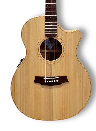 Cole Clark Angel 2EC Bunya Blackwood Rosewood Acoustic Guitar