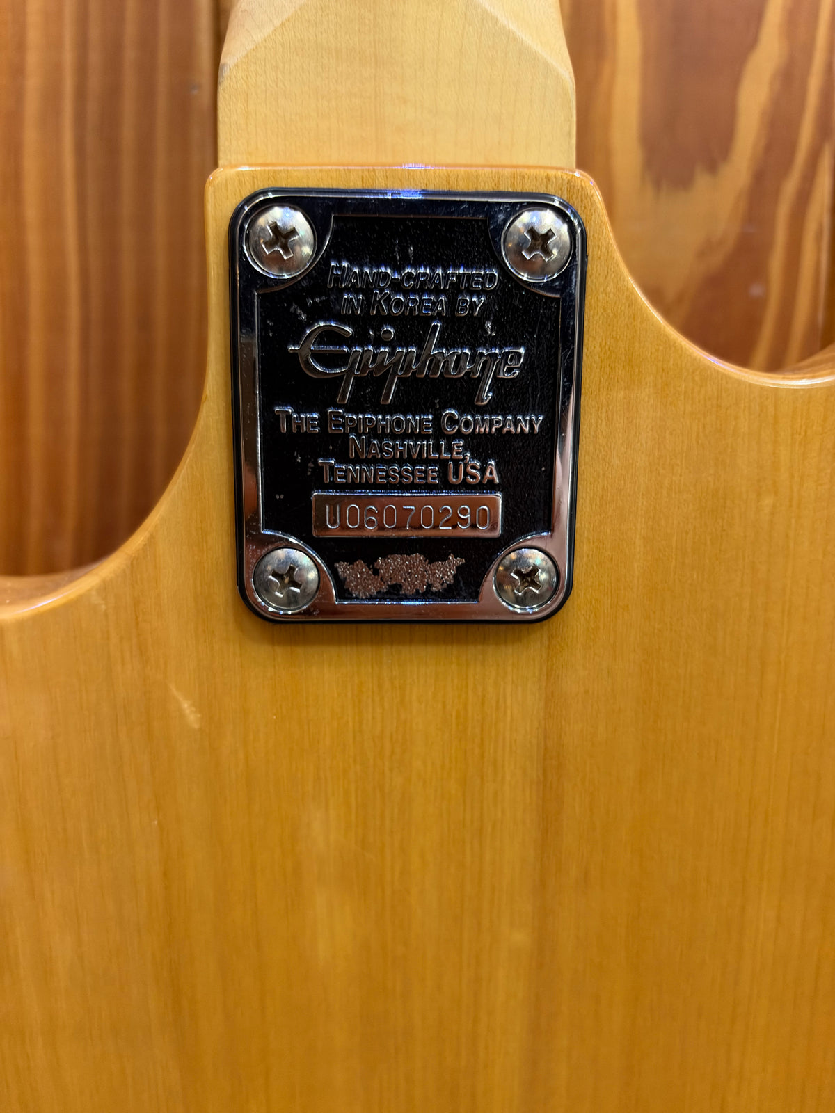 Epiphone Ripper Bass - Natural - Pre-Loved