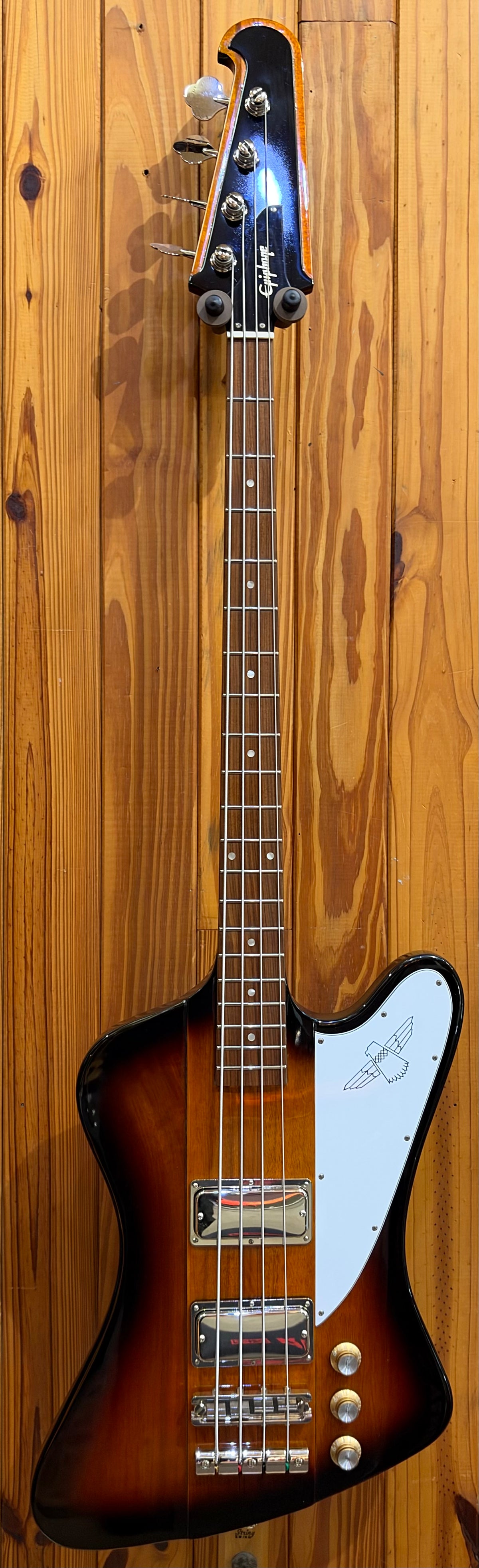 Epiphone Thunderbird ‘60s 4-String Bass - Tobacco Sunburst - Pre-Loved