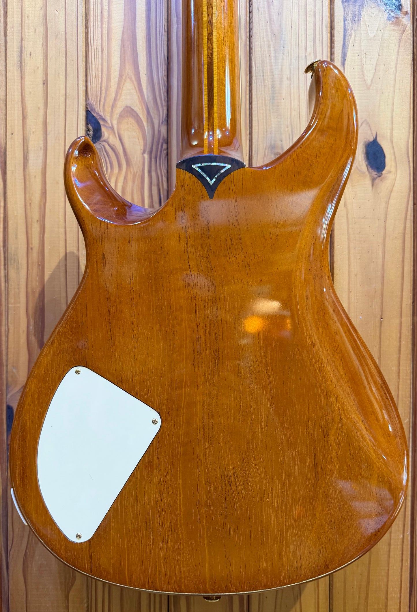 Giffin Solid Body Electric Guitar - Carved Spalted Maple Top - Pre-Loved