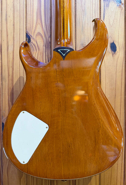 Giffin Solid Body Electric Guitar - Carved Spalted Maple Top - Pre-Loved