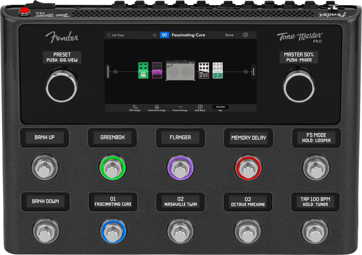 Fender Tone Master Pro Multi-Effects Workstation