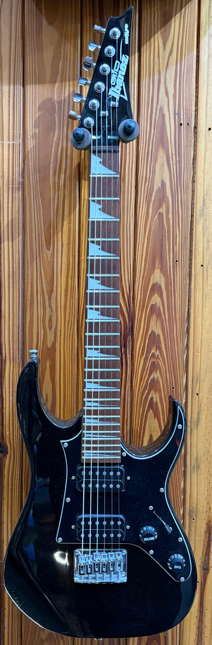 Ibanez RGM21M Mikro Gio Electric Guitar - Black Night - Pre-Loved