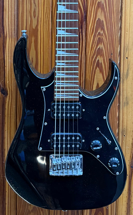 Ibanez RGM21M Mikro Gio Electric Guitar - Black Night - Pre-Loved