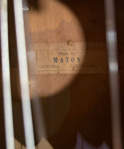 Maton F-10 1960s Classical Guitar - Pre-Loved