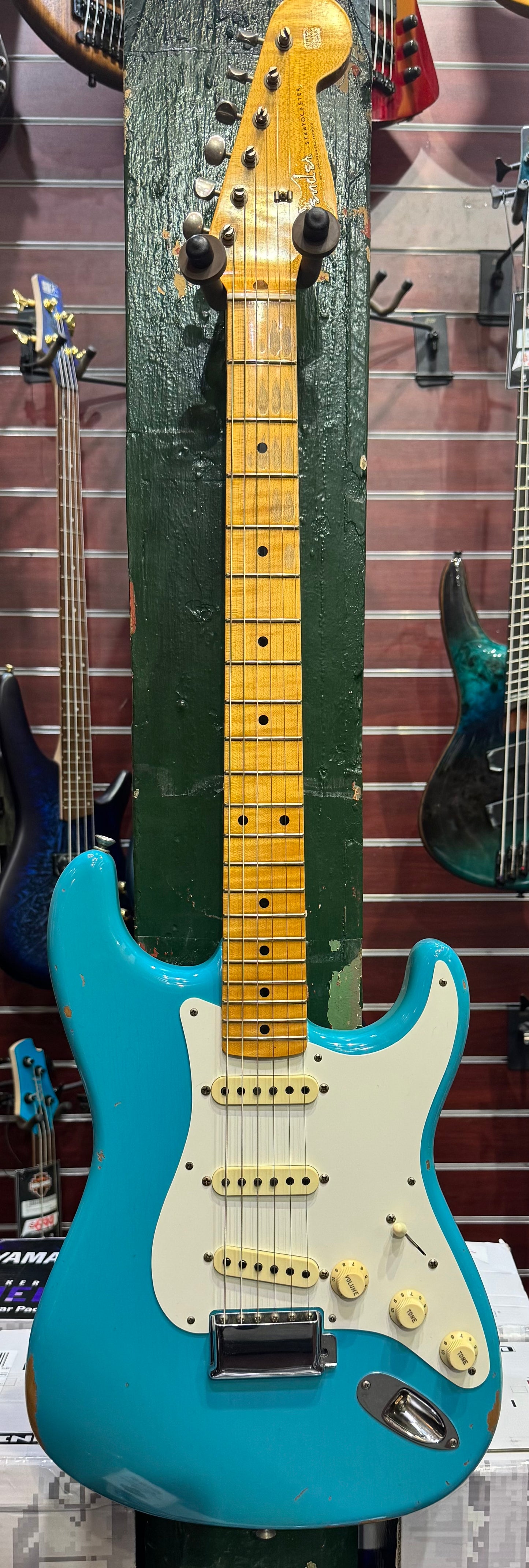Fender Custom Shop '17 Summer Ltd Fat 50s Stratocaster - Faded Relic - Faded Taos Turquoise