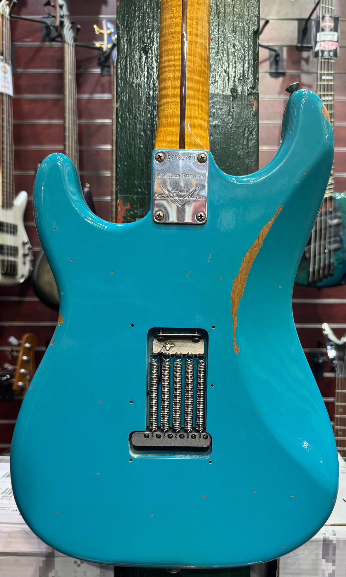 Fender Custom Shop '17 Summer Ltd Fat 50s Stratocaster - Faded Relic - Faded Taos Turquoise