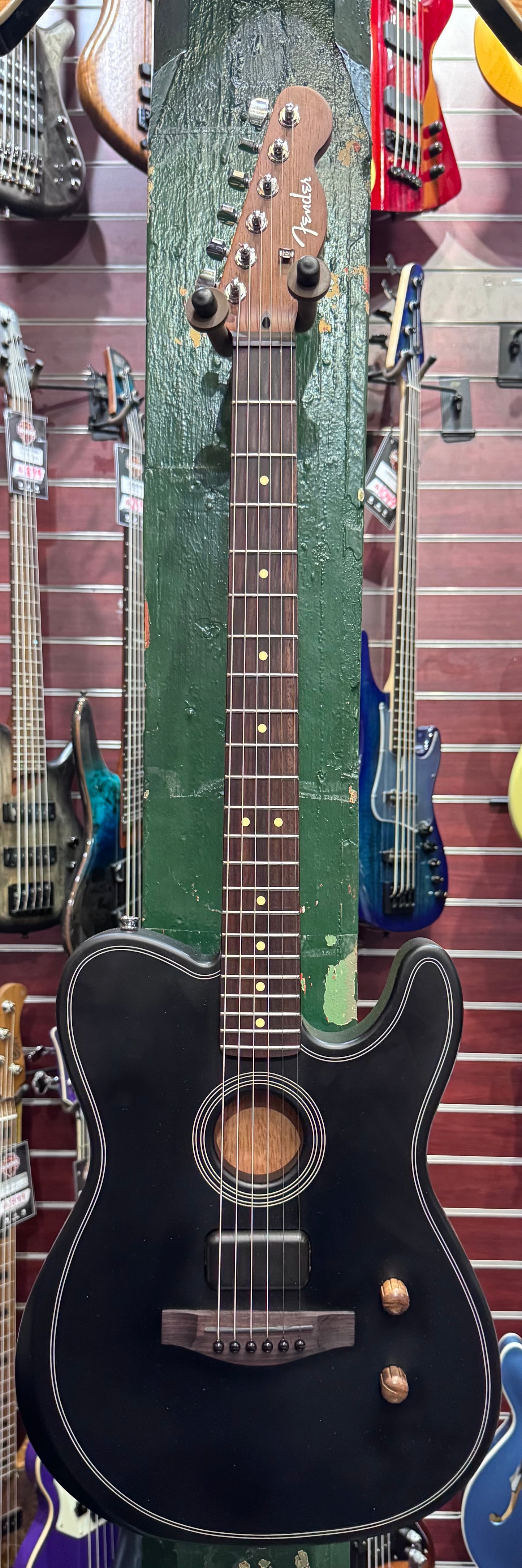 Fender Standard Acoustasonic Telecaster - Black - Pre-Loved