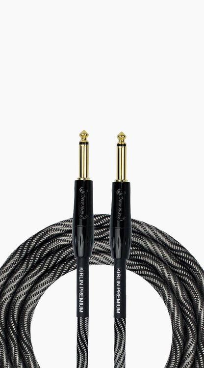 Kirlin 10ft Instrument Cable - Premium Plus Wave - Black