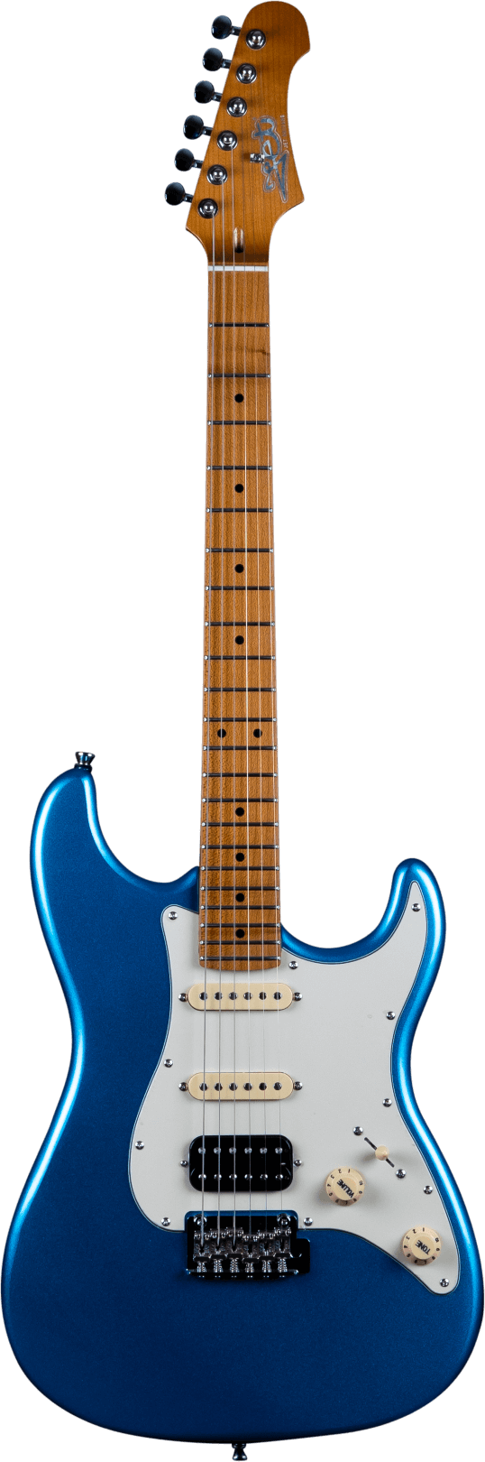 Jet JS-400 HSS Electric Roasted Maple Neck - Lake Placid Blue