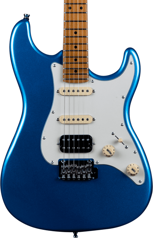 Jet JS-400 HSS Electric Roasted Maple Neck - Lake Placid Blue