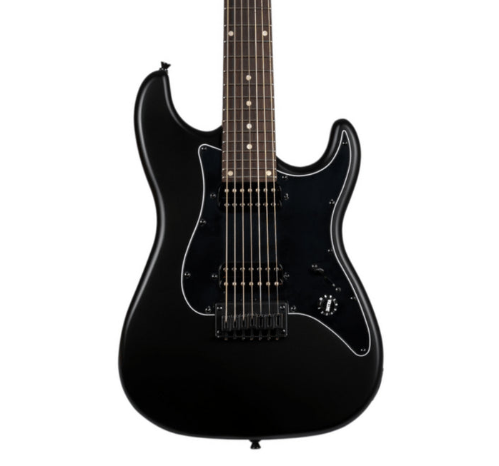 JET JS-407 7-String Electric Guitar - Matte Black