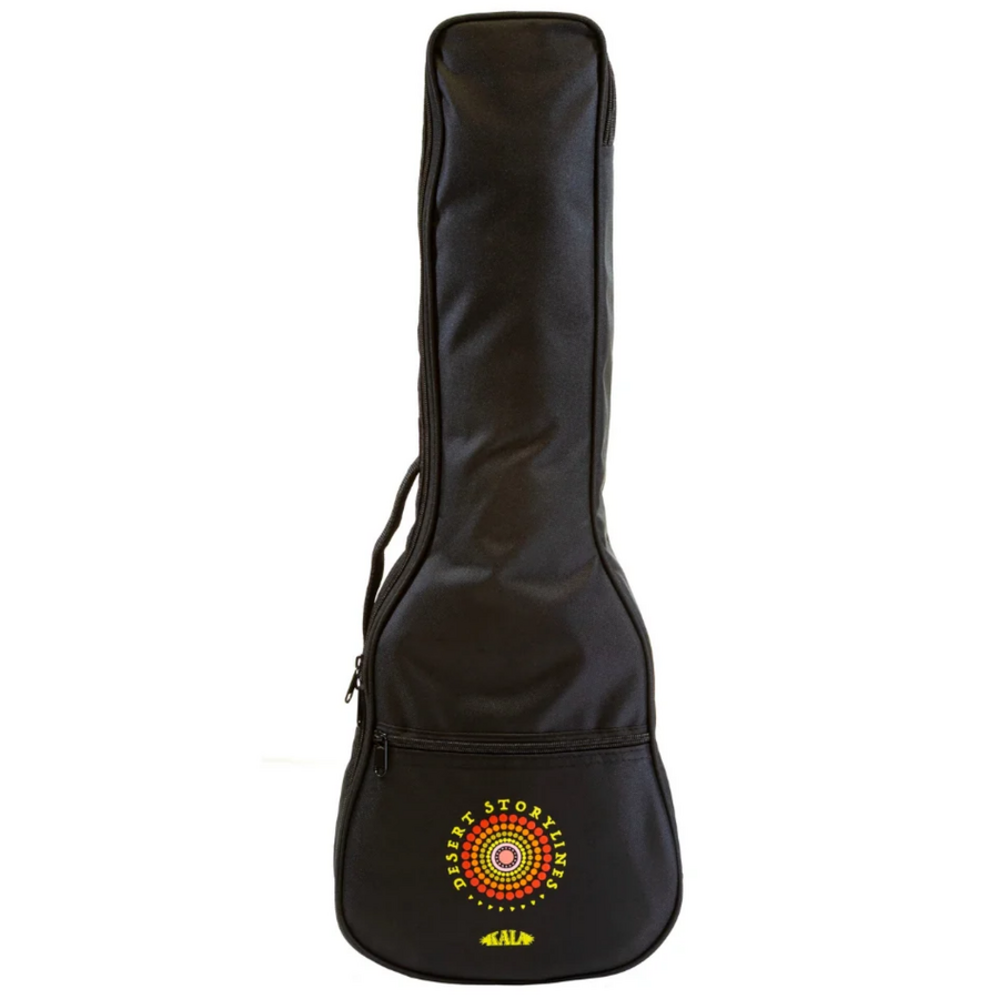 Kala Soprano Ukulele with Desert StoryLines Logo Bag - Bushfoods By Margaret Bloomfield