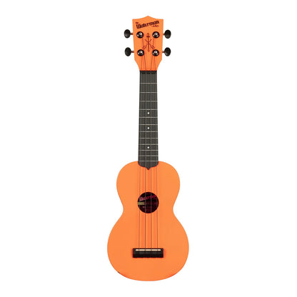 Kala Waterman KA-R-WMS-OR-S Soprano Ukulele - Sunset Orange