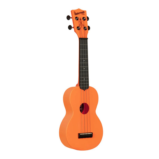 Kala Waterman KA-R-WMS-OR-S Soprano Ukulele - Sunset Orange