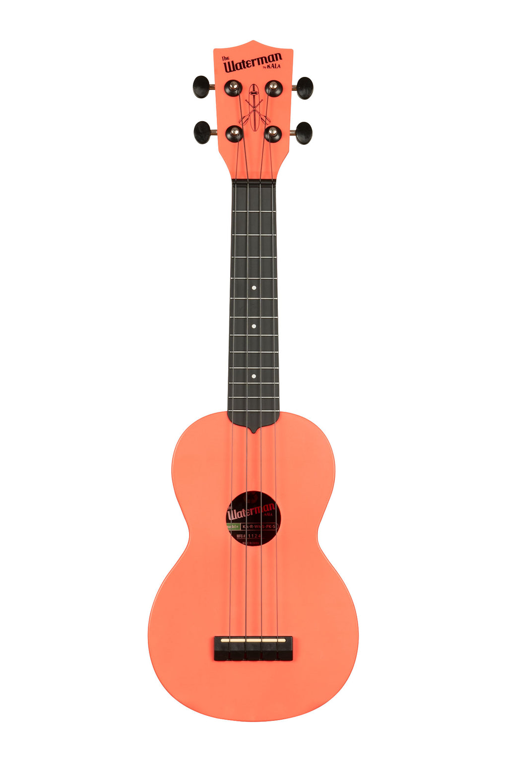Kala Waterman KA-R-WMS-PK-S Soprano Ukulele - Pink Dusk