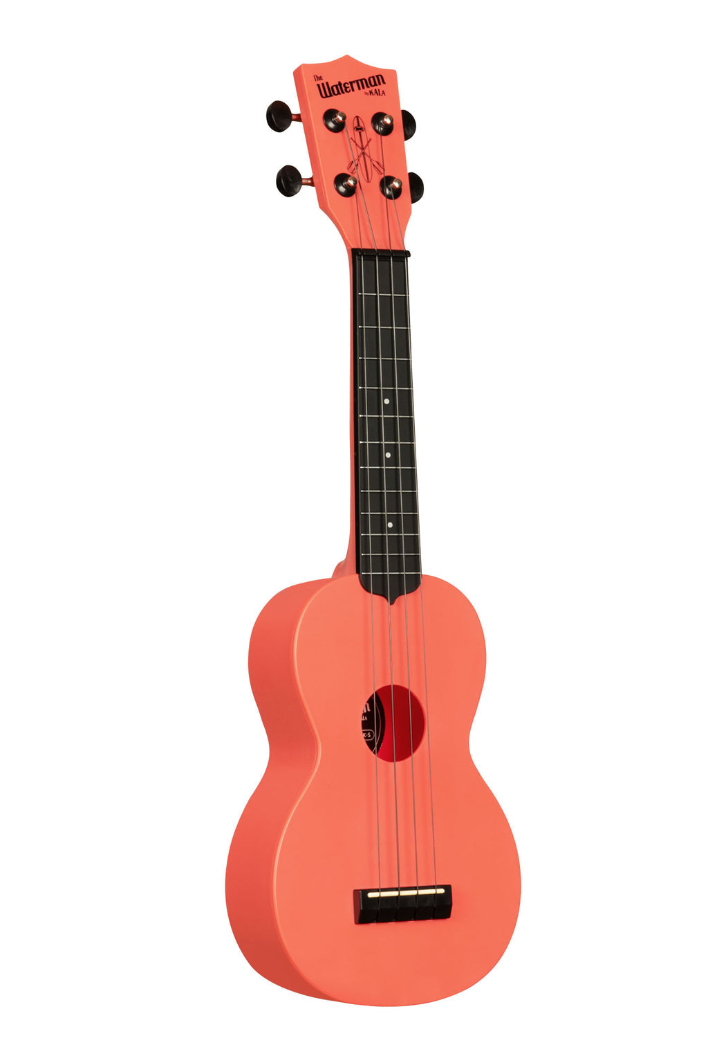 Kala Waterman KA-R-WMS-PK-S Soprano Ukulele - Pink Dusk