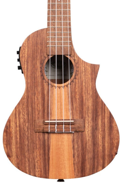 Kala KA-TK-C-CE Teak Concert Ukulele
