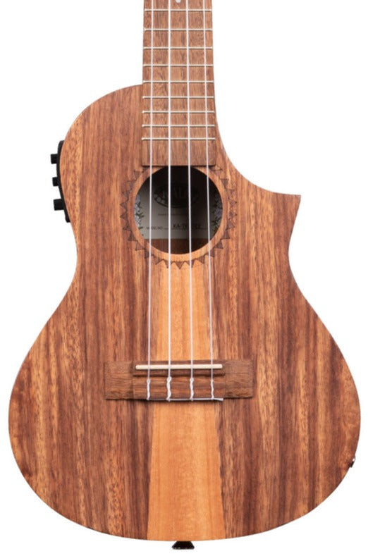 Kala KA-TK-C-CE Teak Concert Ukulele