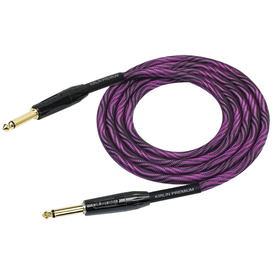 Kirlin 10ft Instrument Cable - Premium Plus Wave - Purple