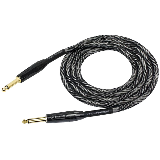 Kirlin 10ft Instrument Cable - Premium Plus Wave - Black