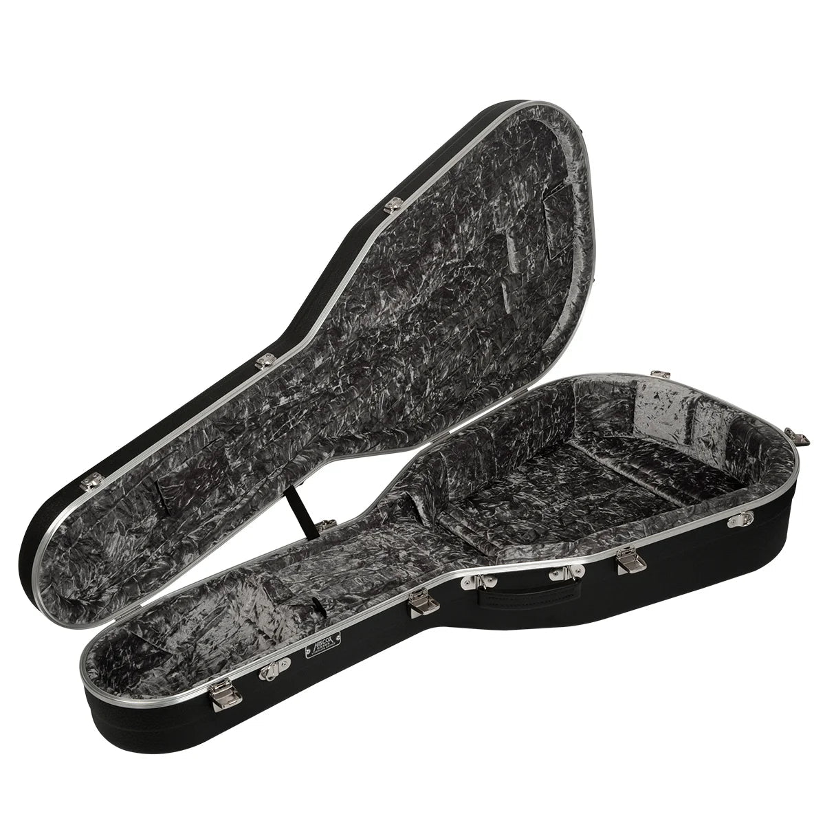 Hiscox LA-000 Artist 000/OM Hard Guitar Case - Black