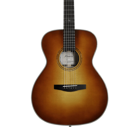 Alvarez LF70e Laureate OM Herringbone Acoustic Guitar - Sunset