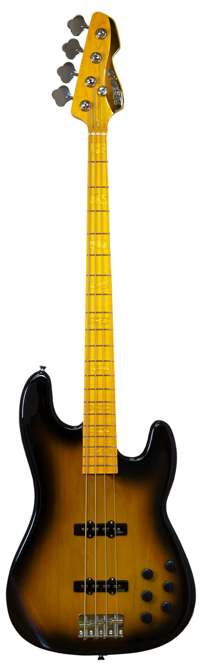 Markbass GV 4 Gloxy 4-String Electric Bass - Tobacco Burst