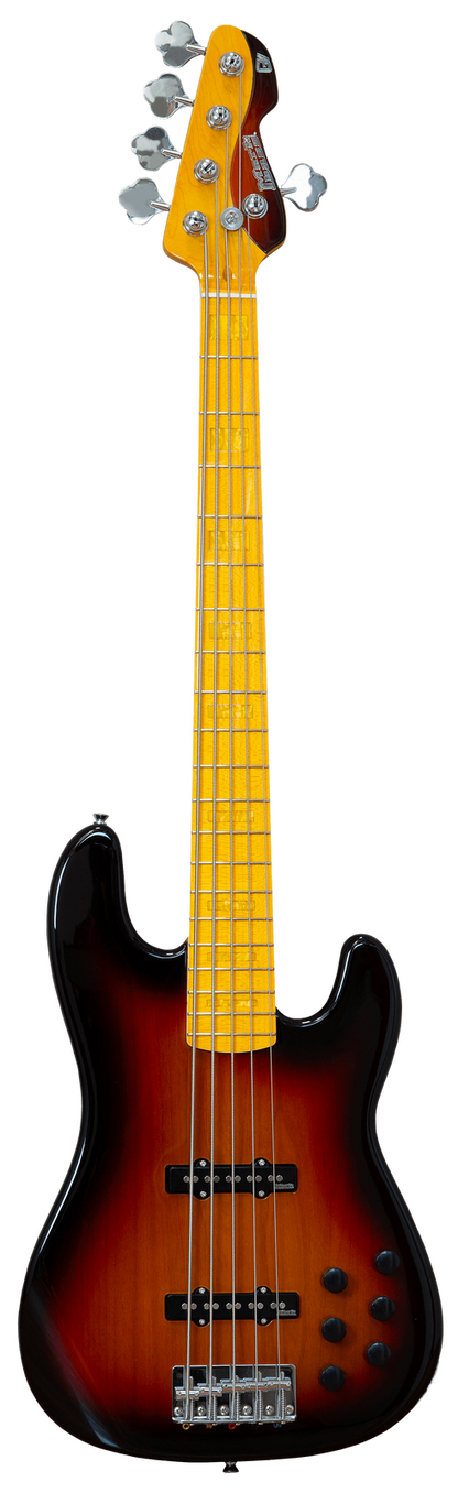 Markbass GV 5 Gloxy 5-String Bass - 3 Tone Sunburst