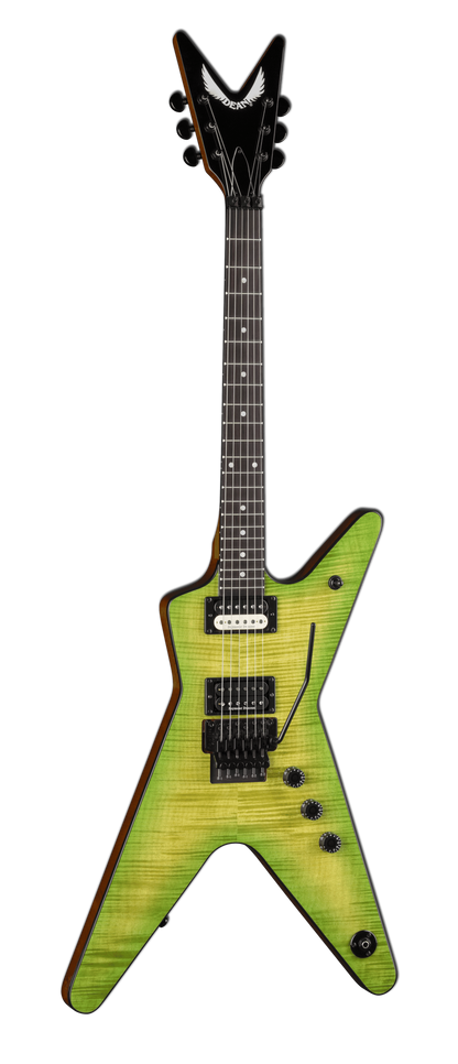 Dean ML 79 Floyd Flame Top Electric Guitar - Duncans Slime