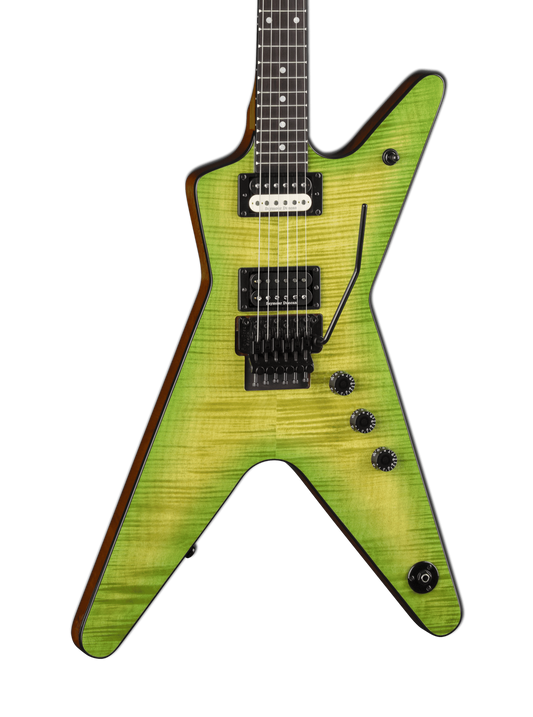 Dean ML 79 Floyd Flame Top Electric Guitar - Duncans Slime