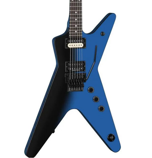 Dean ML 79 Floyd Duncans Black Blue Fade Electric Guitar