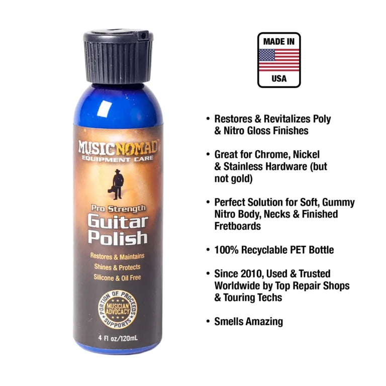 Music Nomad Pro Strength Formula Guitar Polish