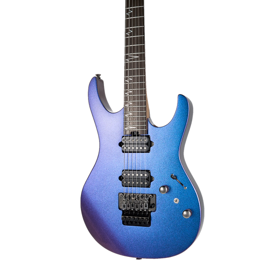 Mooer MMT-100 Electric Guitar w/Floyd Rose - Aurora Purple