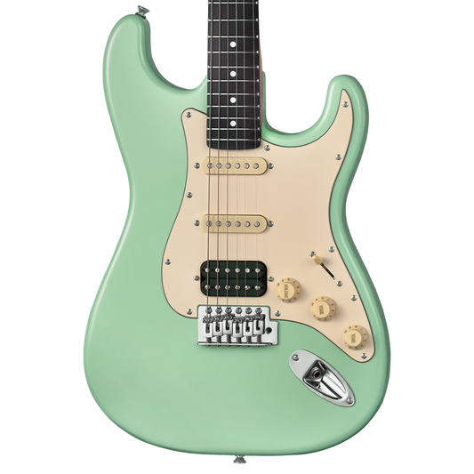Mooer MSC10 ST Pro Electric Guitar w/Gigbag - Surf Green