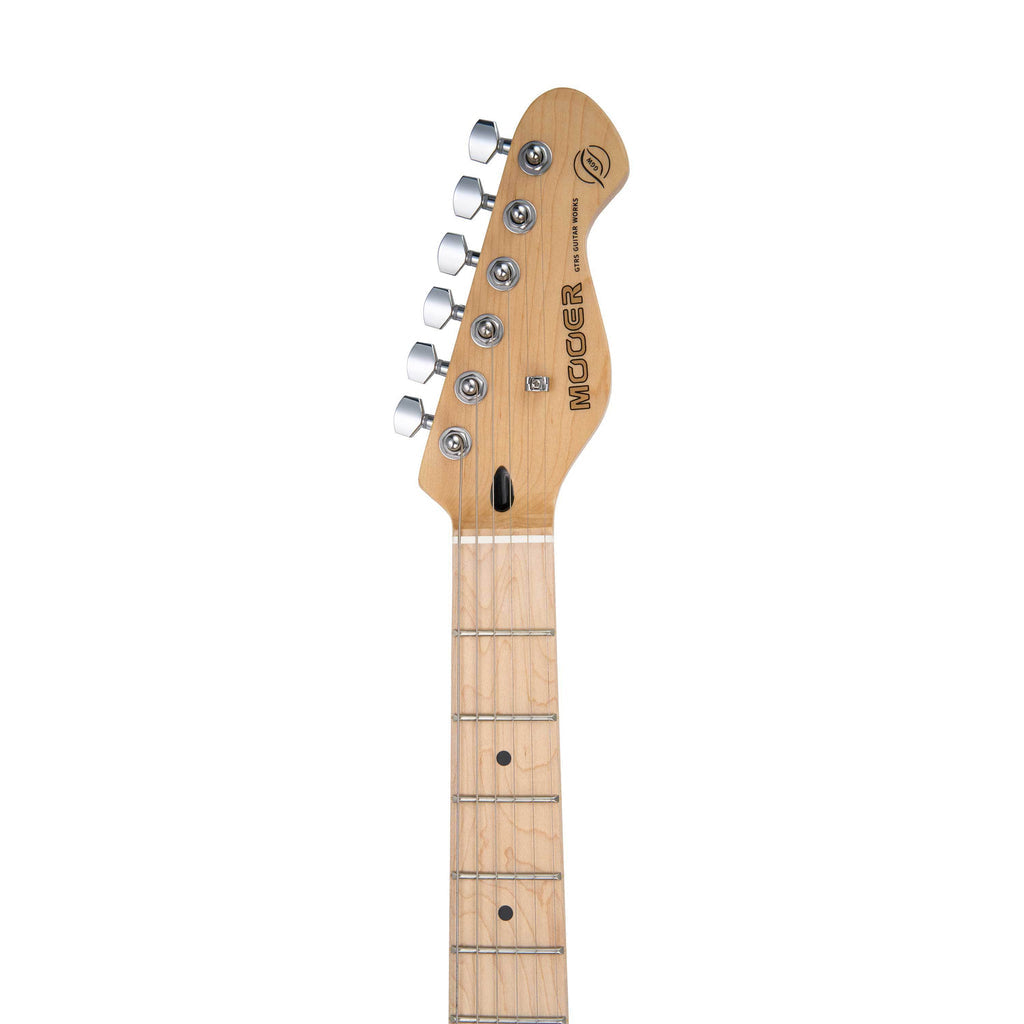 Mooer MSC11 ST Pro Electric Guitar w/Gigbag - Polar White