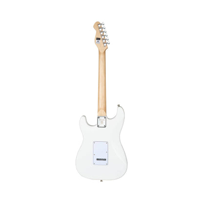 Mooer MSC11 ST Pro Electric Guitar w/Gigbag - Polar White