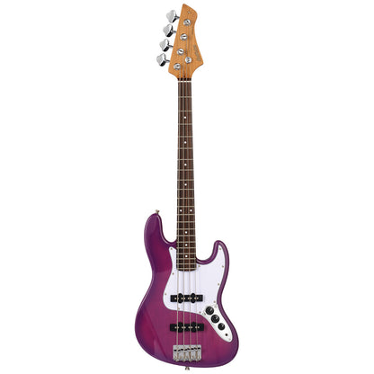 Northstar Littlestar Electric J-Style Bass Guitar - Thru Purple Gloss