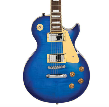 Northstar Pro LP-Style Electric Guitar - Thru Blue Burst Gloss