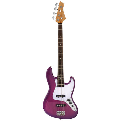 Northstar Pro Electric J-Style Bass Guitar - Thru Purple Gloss