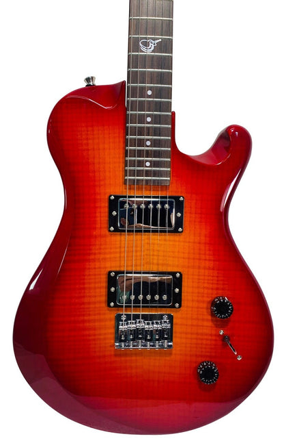 Journey Instruments OE990 Collapsable Electric Guitar - Cherry Burst