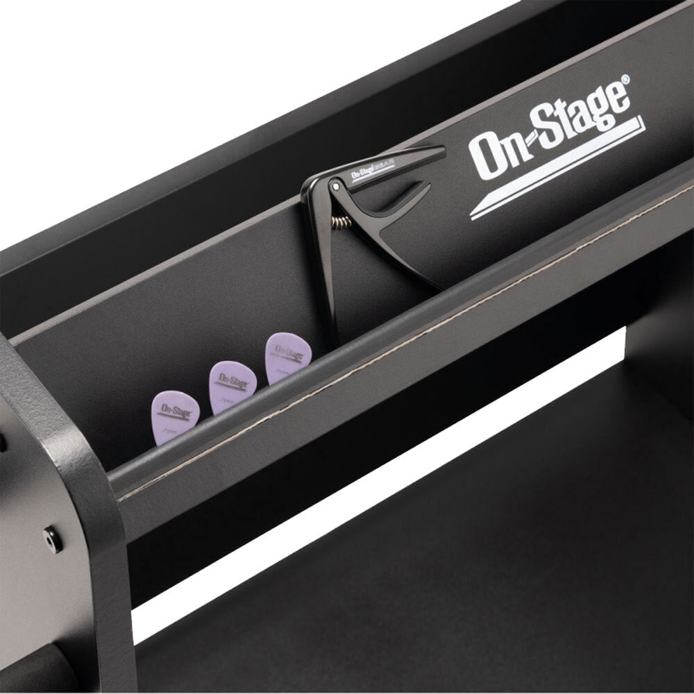 On Stage Professional Guitar Workstation in Black