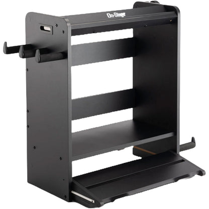 On Stage Professional Guitar Workstation in Black