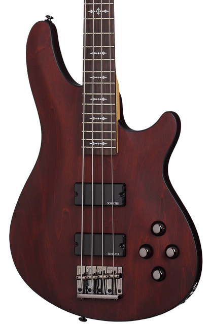Schecter Omen-4 Bass - Walnut Stain