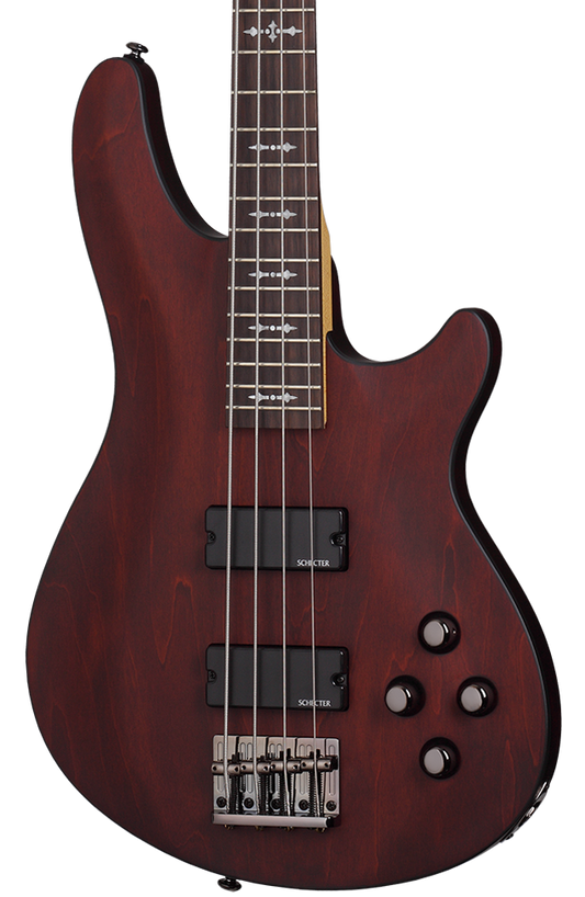 Schecter Omen-4 Bass - Walnut Stain