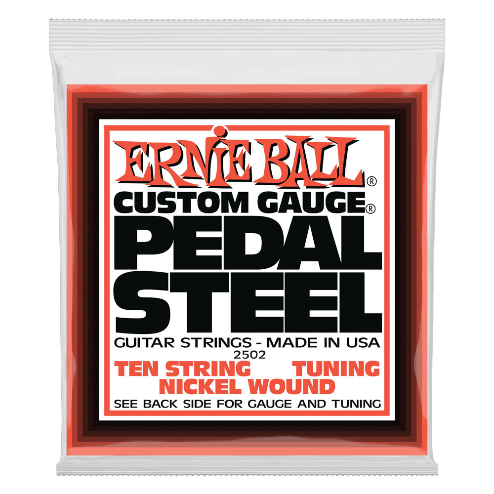 Ernie Ball E9 Tuning Pedal Steel Nickel Wound 10-string 13-38 Gauge