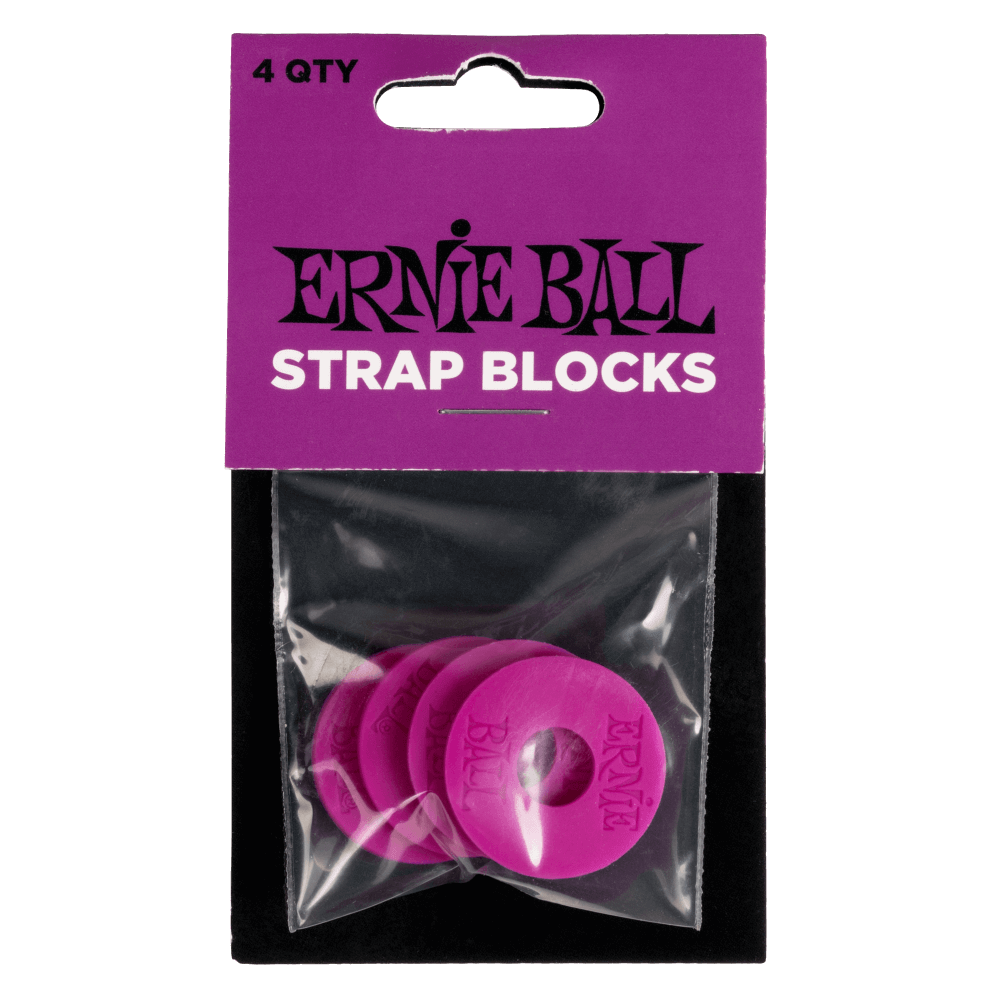 Ernie Ball Strap Blocks 4 Pack