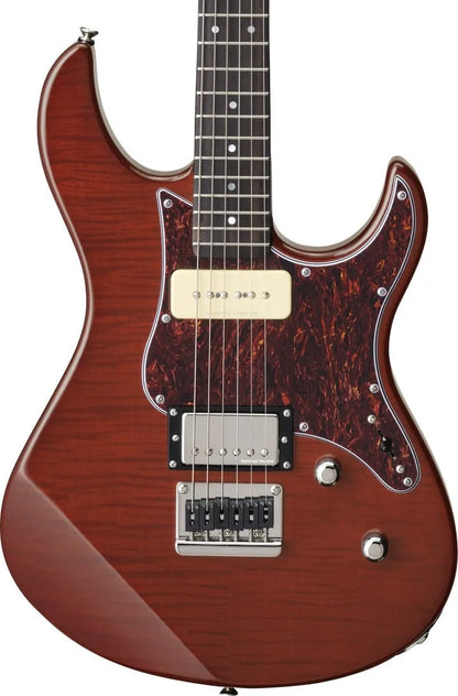 Yamaha PAC611HFM Pacifica Flame Maple - Root Beer