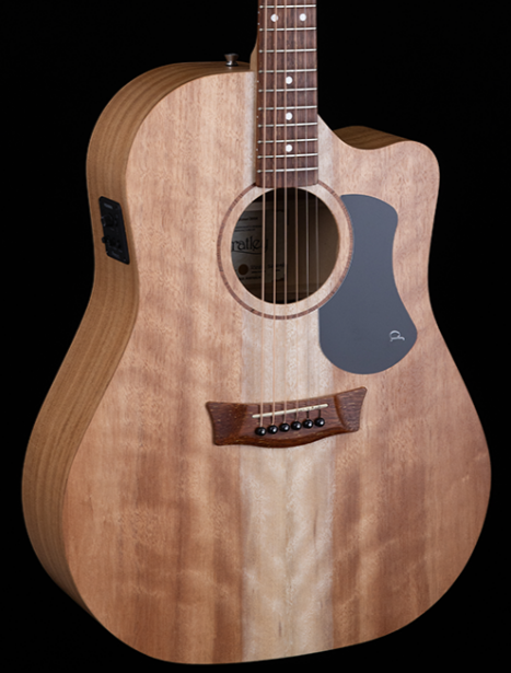 Pratley PRSL-DCE-MB Dreadnought Cutaway - Solid Queensland Maple w/ Case